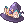 Costume Purple Big Ears Witch Hat